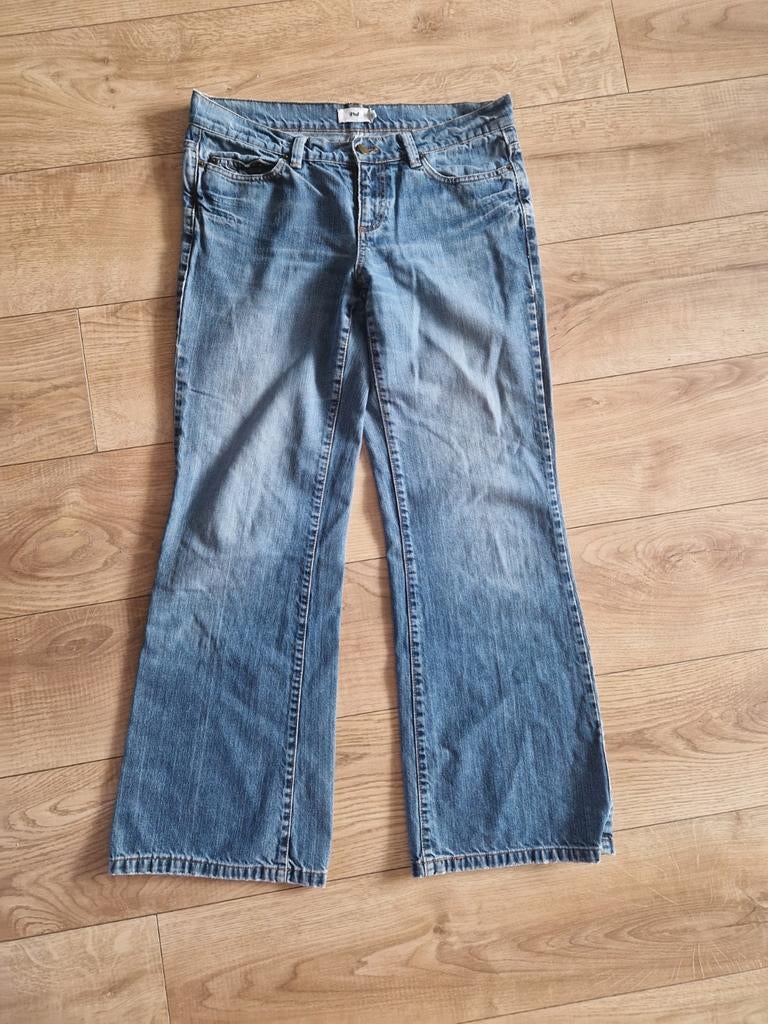Spijkerbroek Vanilia maat 38, Kleding | Dames, Spijkerbroeken en Jeans, Ophalen of Verzenden, Zo goed als nieuw, Blauw, W30 - W32 (confectie 38/40)