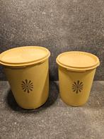 Tupperware voorraadbussen, Huis en Inrichting, Keuken | Tupperware, Ophalen of Verzenden, Geel, Bus of Trommel