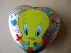 adv10481 tweety blikje, Ophalen, Looney Tunes, Gebruikt, Beeldje of Figuurtje