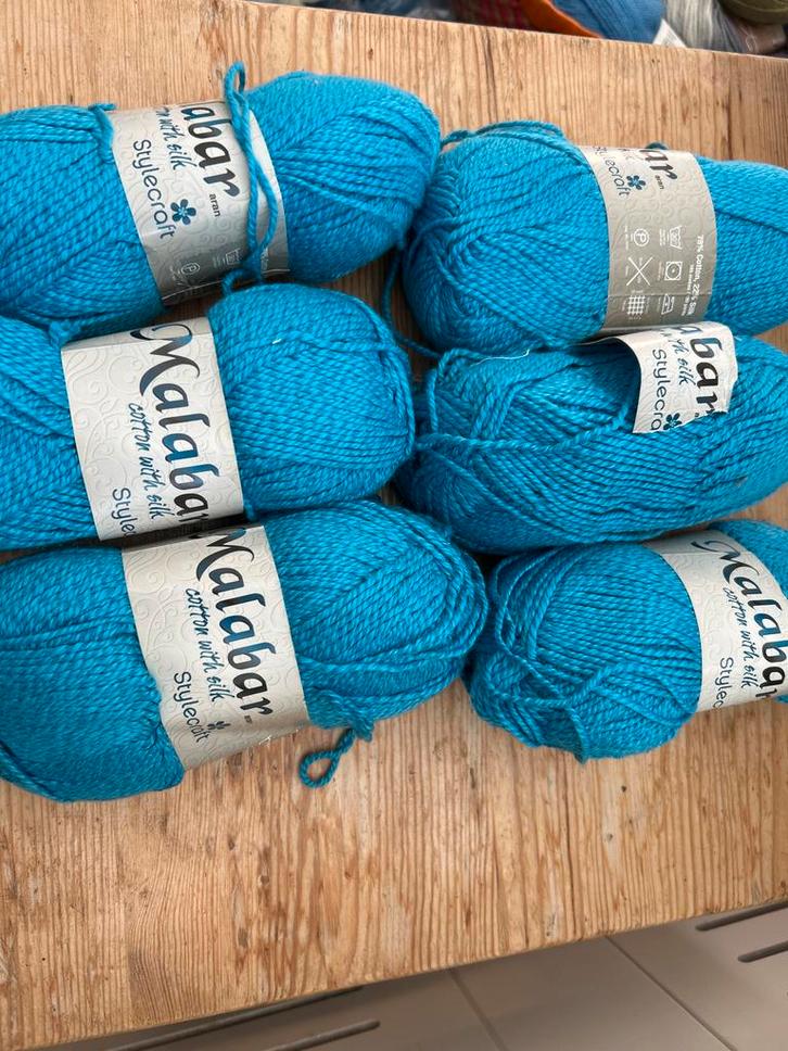 6 Bollen Stylecraft Malabar - Katoen met Zijde, Hobby en Vrije tijd, Breien en Haken, Nieuw, Breien of Haken, Wol of Garen, Ophalen of Verzenden