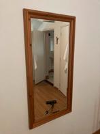 Mooie grenenhouten spiegel, Huis en Inrichting, Woonaccessoires | Spiegels, Ophalen of Verzenden, Zo goed als nieuw, Rechthoekig