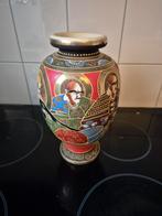 Antieke Japanse Satsuma Vaas - 25 cm, Ophalen of Verzenden