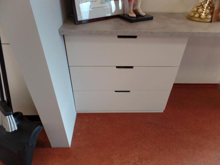 Te koop witte Ikea ladekastjes, Huis en Inrichting, Kasten | Ladekasten, Gebruikt, Minder dan 100 cm, 50 tot 100 cm, 25 tot 50 cm