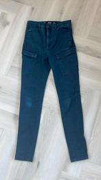 G-star raw cargo broek, Ophalen of Verzenden, Zo goed als nieuw, Blauw, W27 (confectie 34) of kleiner
