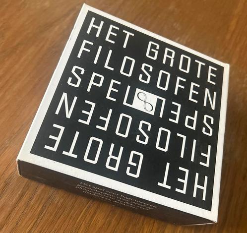 Lemniscaat Het Grote Filosofenspel, Hobby en Vrije tijd, Gezelschapsspellen | Bordspellen, Gebruikt, Een of twee spelers, Ophalen of Verzenden