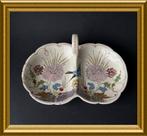 Platelen schaaltje :  Ivora plateel Gouda, bloemen, vogel, Ophalen of Verzenden