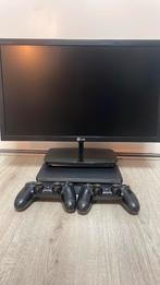 Playstation 4 met monitor, 2 controllers en gta V + F1 2021, Spelcomputers en Games, Spelcomputers | Sony PlayStation 4, Met 2 controllers