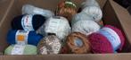 Groot partij diverse wol en garens, Hobby en Vrije tijd, Breien en Haken, Ophalen of Verzenden, Nieuw, Breien of Haken, Wol of Garen