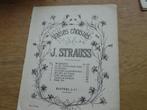 STRAUSS - VALSES CHOISIES - PIANO, Muziek en Instrumenten, Bladmuziek, Ophalen of Verzenden, Gebruikt, Artiest of Componist, Piano