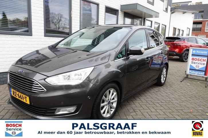 Ford C-MAX 1.0 TITANIUM Clima Zeer Luxe, Auto's, Ford, Bedrijf, C-Max, ABS, Airbags, Bluetooth, Boordcomputer, Centrale vergrendeling