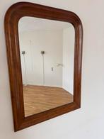 spiegel facet geslepen in vergulde lijst, Ophalen of Verzenden, Rechthoekig, 50 tot 100 cm, Minder dan 100 cm