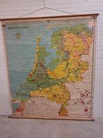 Oude Schoolkaart Nederland, Ophalen, Aardrijkskunde