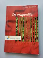 De vragenlijst., Gelezen, Joep Brinkman, Ophalen of Verzenden, WO