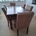 Gratis koloniale eetkamer tafel, Huis en Inrichting, Complete eetkamers, Ophalen, Gebruikt