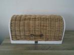 Riviera Maison Rattan Hout Broodtrommel Pan De Molde Mand, Verzenden, Gebruikt