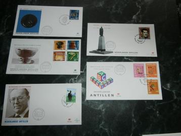 fdc's nederlandse antillen jaargang 1971 beschikbaar voor biedingen