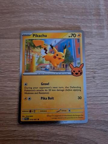 pokemon trick or trade 2024  pikachu  holo beschikbaar voor biedingen