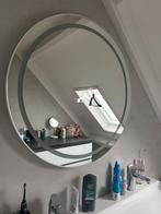 Badkamerspiegel met dimbare led.80 cm doorsnee, Ophalen, Zo goed als nieuw, Wit
