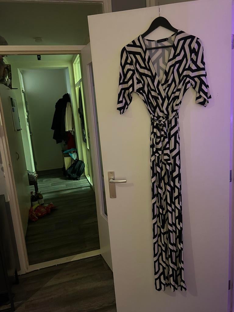 Pescara jumpsuit wit/zwart, maat XXL, Kleding | Dames, Ophalen of Verzenden, Nieuw, Maat 46/48 (XL) of groter, Wit