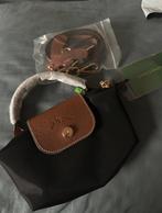 Longchamp Le Pliage Mini Zwart Nieuw, Ophalen of Verzenden, Nieuw, Zwart, Handtas