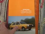 autofolder Volvo 343 (dik)  1977, Ophalen of Verzenden, Zo goed als nieuw, Volvo