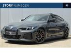 BMW i4 eDrive40 Gran Coupé High Executive M Sport / Schuif-, Leder, Nieuw, Blauw, Zilver of Grijs