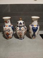 3 dlg.set imari vazen., Ophalen of Verzenden