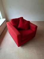 Rode Design Fauteuil, Ophalen, Gebruikt, Design, 75 tot 100 cm