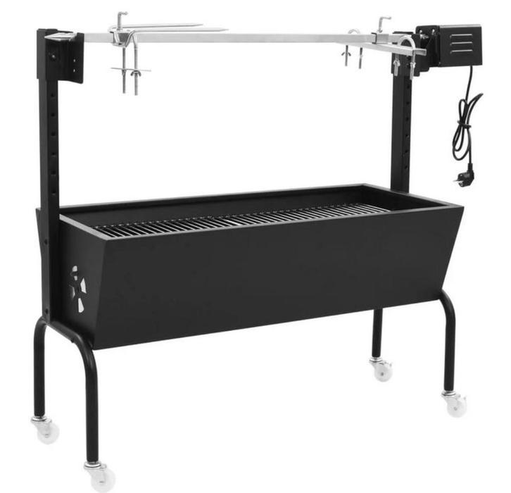 Bbq barbecue draaispit speenvarken spit motor GRATIS BEZORGD, Tuin en Terras, Houtskoolbarbecues, Nieuw, Met accessoires, Verzenden