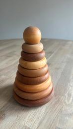 Wooden story - houten stapeltoren rond - naturel, Ophalen of Verzenden, Zo goed als nieuw