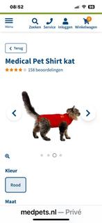 Postoperatieve kattenromper xxs rood merk MPS, Ophalen of Verzenden, Zo goed als nieuw