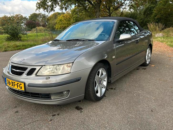 Saab 9-3 1.8 T Cabrio bouwjaar 2005 ,, Auto's, Saab, Particulier, Saab 9-3, Benzine, D, Cabriolet, Handgeschakeld, Geïmporteerd