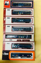 Lima en Hema: set van 7 Nederlandse plan E rijtuigen, Hobby en Vrije tijd, Modeltreinen | H0, Gebruikt, Gelijkstroom of Wisselstroom