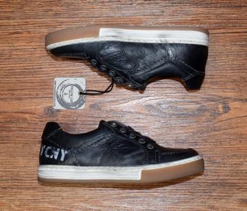 YELLOW CAB - zwart leren veterschoenen Jump - maat 31 beschikbaar voor biedingen