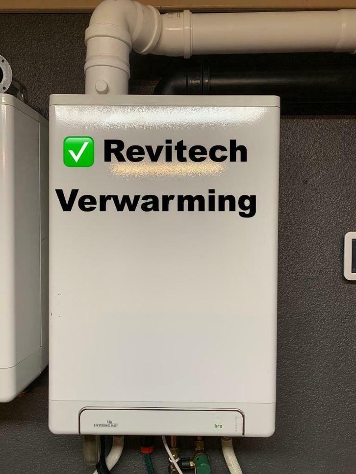 Intergas Kombi Kompakt HRE 24/18 CW3 A-label, Doe-het-zelf en Verbouw, Verwarming en Radiatoren, Zo goed als nieuw, Cv-ketel of Combi-ketel