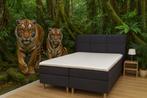 Boxspring 160x200cm Grijs Direct/Leverbaar/Enschede E-7190
