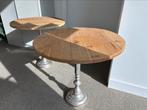 2 stuks vintage bijzettafel, Ophalen, Zo goed als nieuw