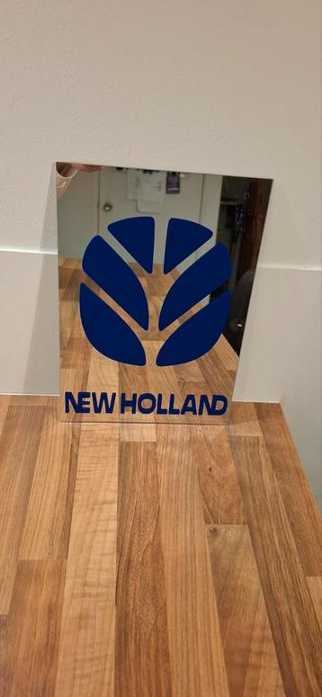 Tractor Logo Spiegel - 21x30cm John Deere, Case, Deutz of NH beschikbaar voor biedingen