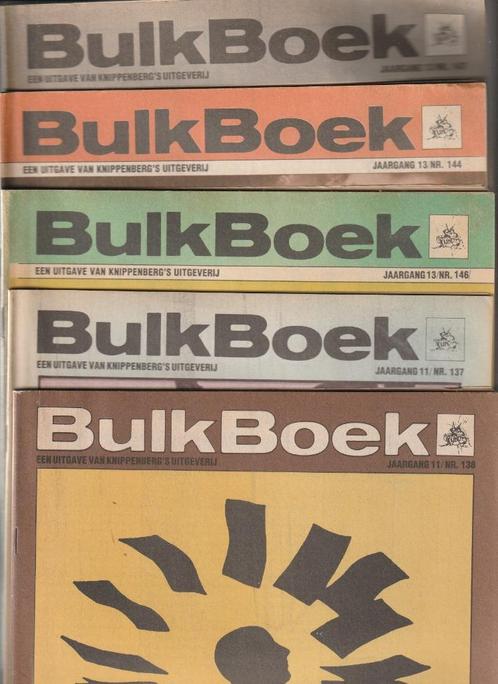 22 exemplaren van Bulkboek en de literatuurkrant, Boeken, Tijdschriften en Kranten, Gelezen, Overige typen, Ophalen of Verzenden