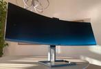 PHILIPS 499P9H curve monitor kapot beeldscherm (onderdelen), Computers en Software, Monitoren, Ophalen, Gebruikt, Curved, VA