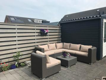 Lounge Tuinset - Modulair - 8-delig beschikbaar voor biedingen