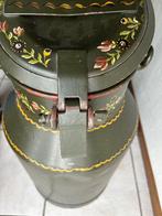 beschilderde melkbus, Ophalen