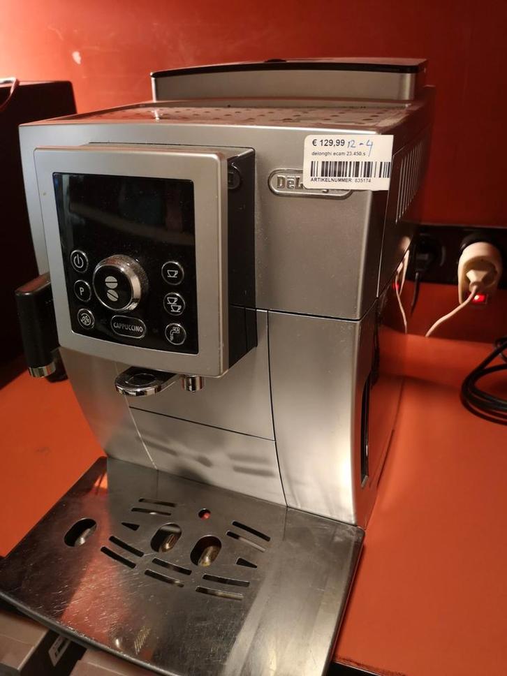 Delonghi Espresso Machine - ecam 22.110.sb, Witgoed en Apparatuur, Koffiezetapparaten, Zo goed als nieuw, Gemalen koffie, Koffiebonen