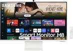 Samsung Smart Monitor M8 Wit, 3 tot 5 ms, Nieuw, Ophalen of Verzenden, Ultra HD (4K)