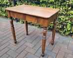 Bijzet tafeltje. Oud, vintage., Huis en Inrichting, Tafels | Bijzettafels, Ophalen, Gebruikt, Rechthoekig, Hout