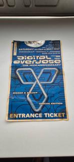 Digital overdose mei 1997 thunderdome, Tickets en Kaartjes, Eén persoon