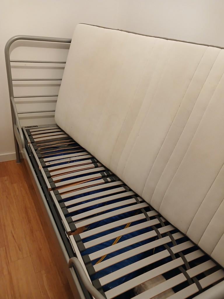 Bed met een elektrische lattenbodem, Huis en Inrichting, Slaapkamer | Bedden, Ophalen, 90 cm, Eenpersoons, 200 cm