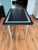 Opgeknapt bureaublad/tafeltje, Huis en Inrichting, Tafels | Bijzettafels, Ophalen, Zo goed als nieuw, 60 cm of meer, Rechthoekig