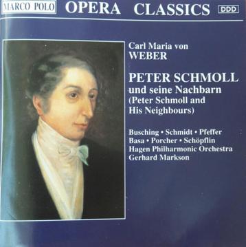 VON WEBER Peter Schmoll 2 - CD MARKSON MARCO POLO NIEUWSTAAT beschikbaar voor biedingen
