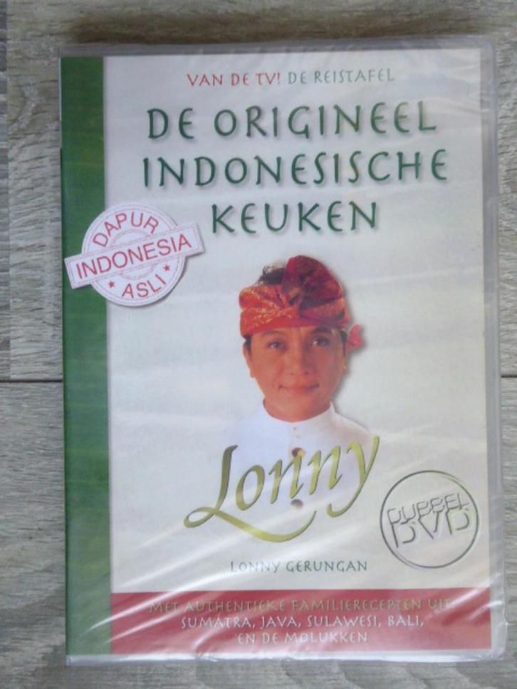 DVD   de ORIGINEEL INDONESISCHE KEUKEN Lonny GERUNGAN inseal, Boeken, Kookboeken, Nieuw, Azië en Oosters, Ophalen of Verzenden